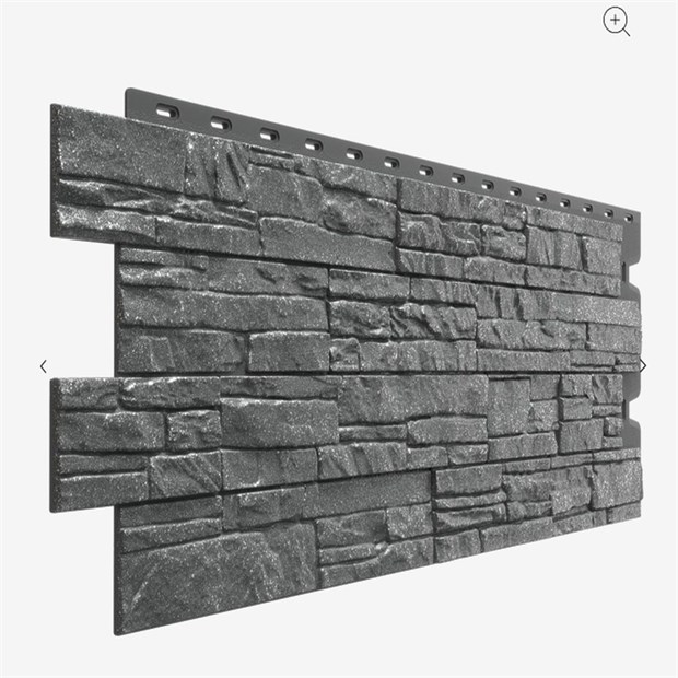 Фасадная панель Docke Premium Stein 1098*400*25 Антрацит 0,4392м2 (10шт/уп) С6028