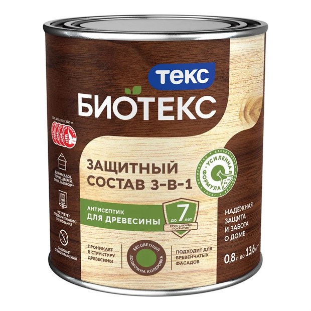 Биотекс 3в1 рябина 0,8 л ТЕКС Т1994