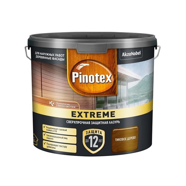 Пропитка Pinotex Extreme тик полуматовая 2,5 л Н2469