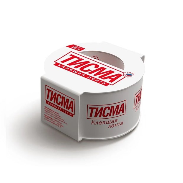 Лента ТИСМА клеящая 60мм 20м М7578