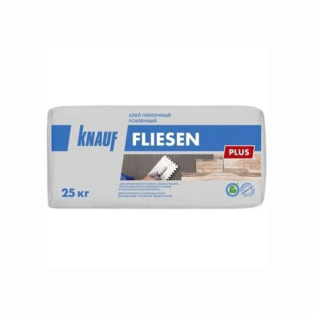 Клей для плитки KNAUF - Флизен- плюс 25 кг В8549