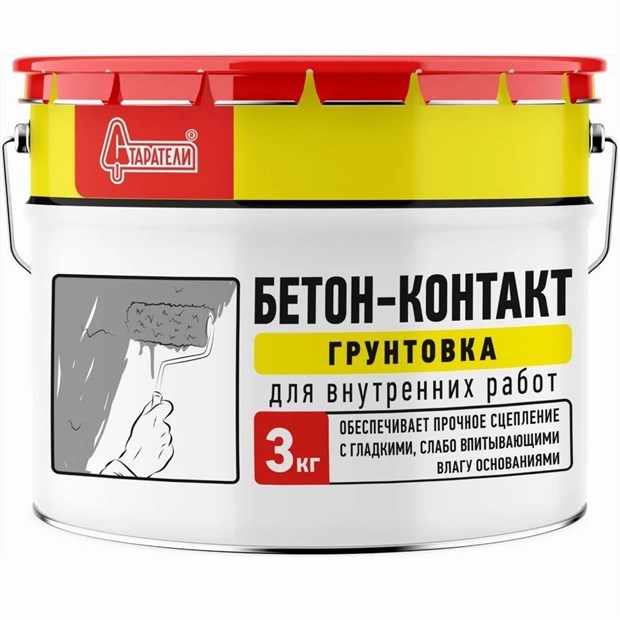 Грунт Бетон-контакт Старатели 3 кг (180шт/подд) Д6684