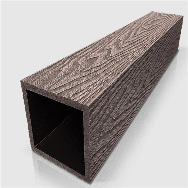 Столб 3D 100x100 мм, венге 3 м С7653