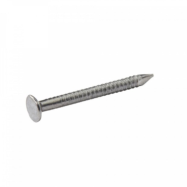 Гвозди с широкой шляпкой (ершенные) 2,5/3,5х30  1 кг пакет zip lock В4221