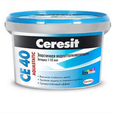 Затирка CE 40 водоотталкивающая 22 мельба 2кг CERESIT (12/192/п)(1427833) К9677 - фото 3008