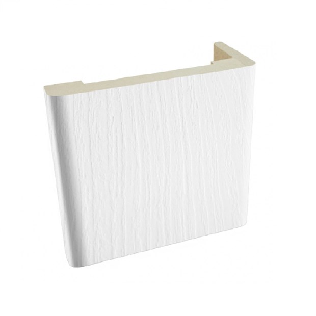 Наличник ПВХ 75х6х2150 мм Мелинга белая телескоп Р3525