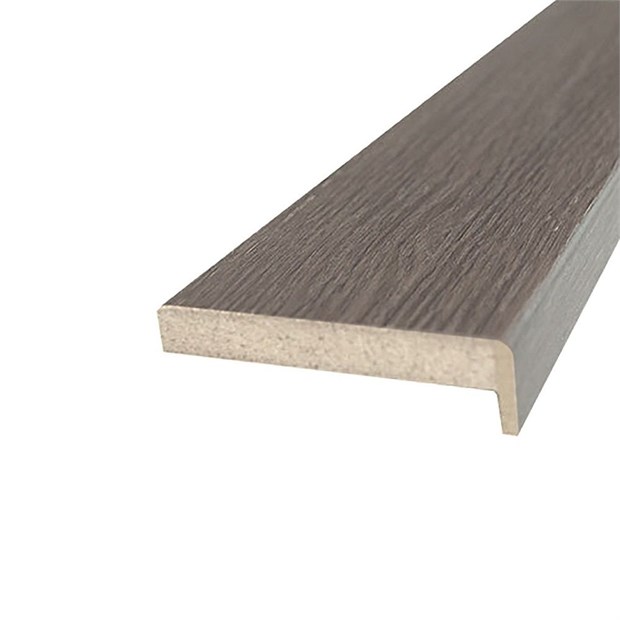 Наличник ПВХ 75х6х2150 мм Лиственница серая телескоп М0383