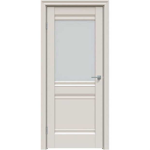 Дверное полотно L12 ПВХ Сатин серый 600х2000 мм Р3483