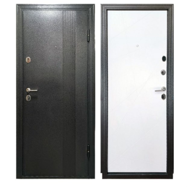 Дверь входная LS88 Белый 860х2050 мм левая (фурнитура внутри) С5205