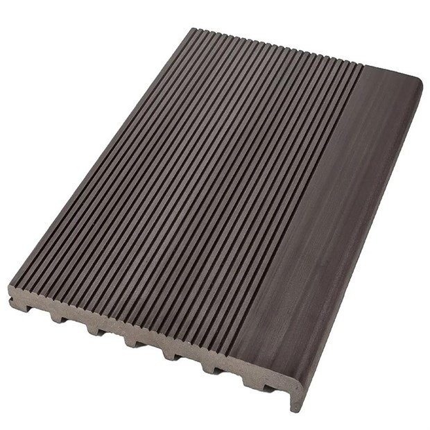 Доска-ступень полнотелая ДПК Optimum 340x22 мм, венге 3 м С9546