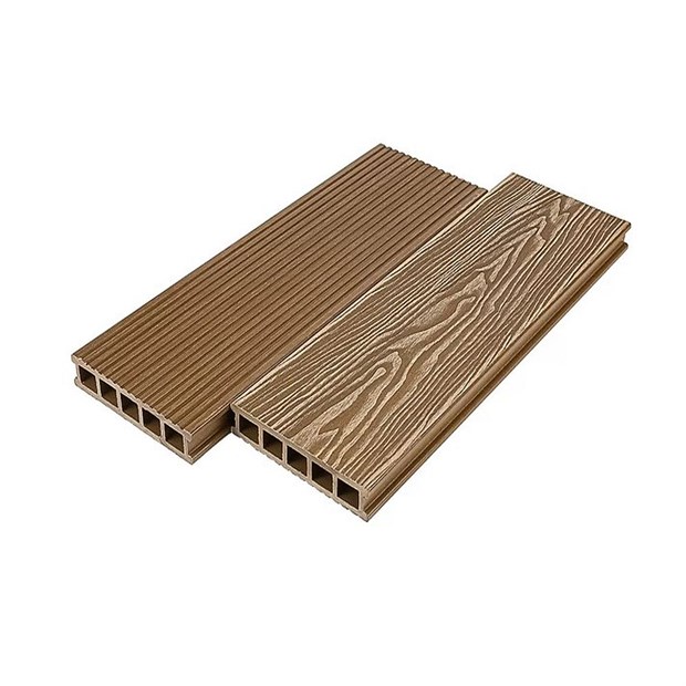 Террасная доска Magnum Pro 3D тиснение 165x32 мм, орех 3 м С6471