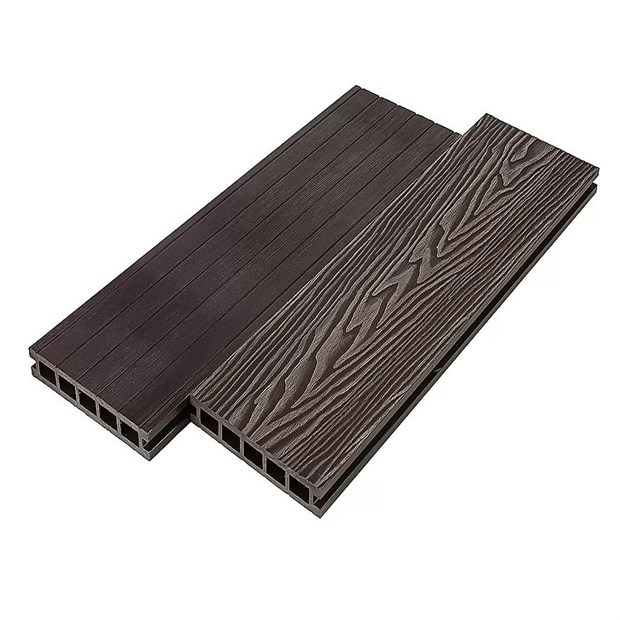 Террасная доска Praktik New 3D 150x24 мм, венге 4 м С5980