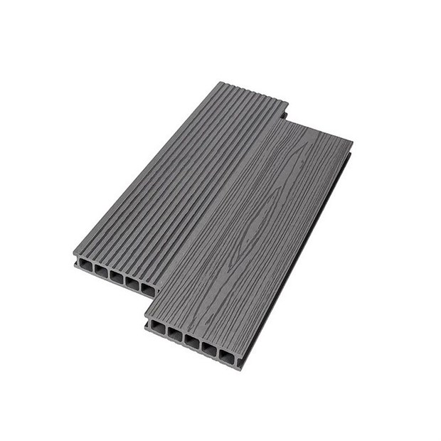 Террасная доска Praktik Optimum 139x27 мм, серый 6 м С6108