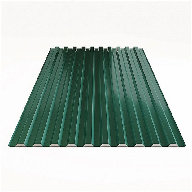 ПРОФНАСТИЛ   С21 0,45 мм RAL 6005 (зеленый мох) 2 м В6692