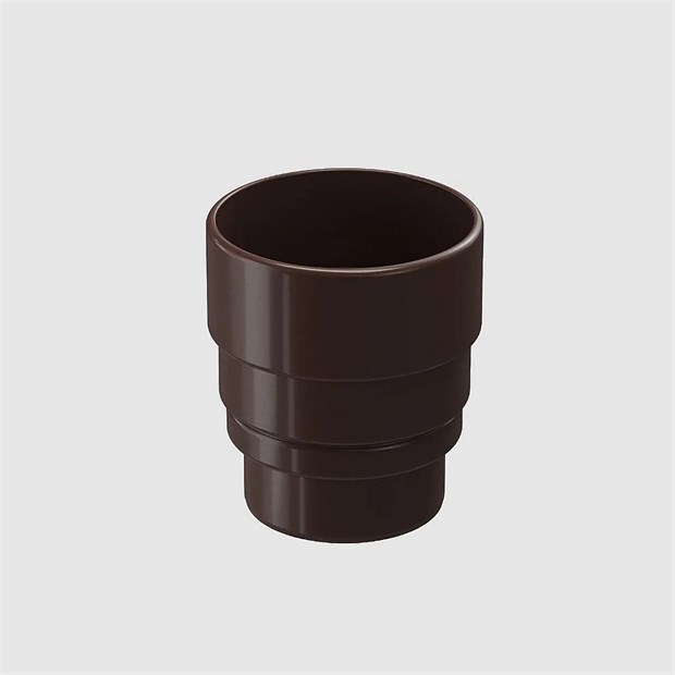 Переходник для водостока LUX/PREMIUM шоколад С7460