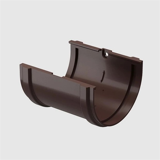 Соединитель желобов Docke Premium шоколад С9322