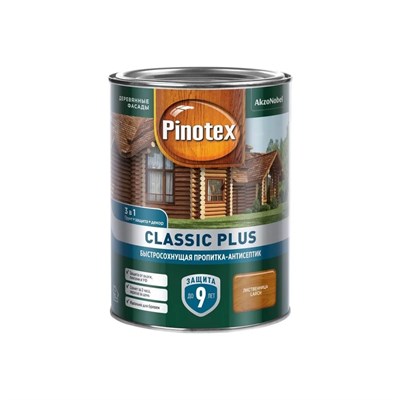 Пропитка Pinotex Classic Plus 3в1 Лиственница  0,9л М5032 - фото 912