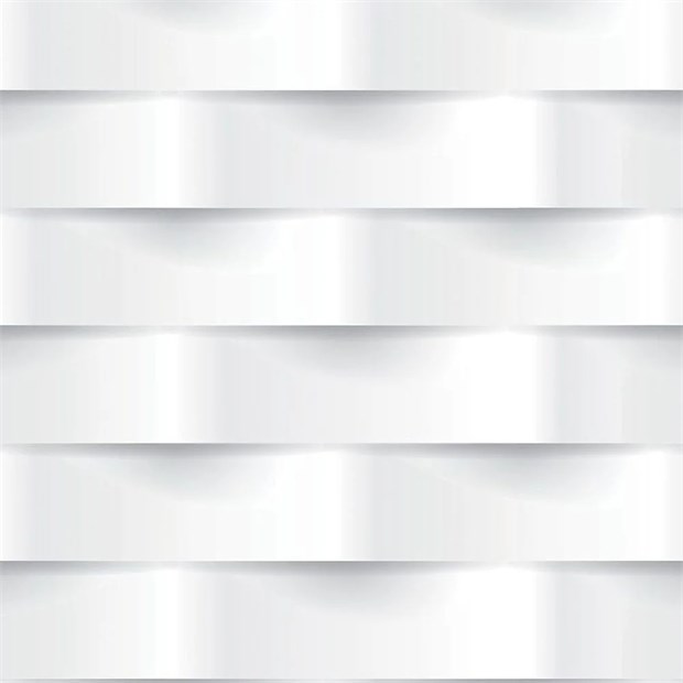 Панель ПВХ (850) волны белые 2,7x0,25x0,008 м Л8356