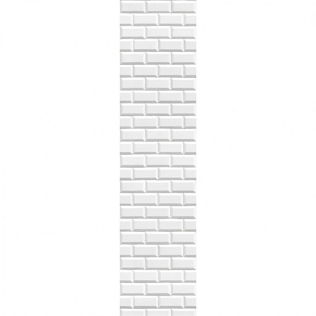 Панель ПВХ бланш розы фон 2,7x0,25x0,008 м К0886