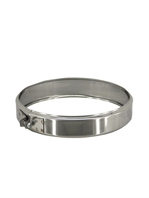 Обжимной хомут — 200 — раструб — нерж 0,5 мм 14664