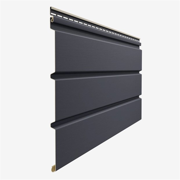Софит Docke Premium, сплошной 3000×305 графит 0,92м2/шт (16шт/уп) С6481