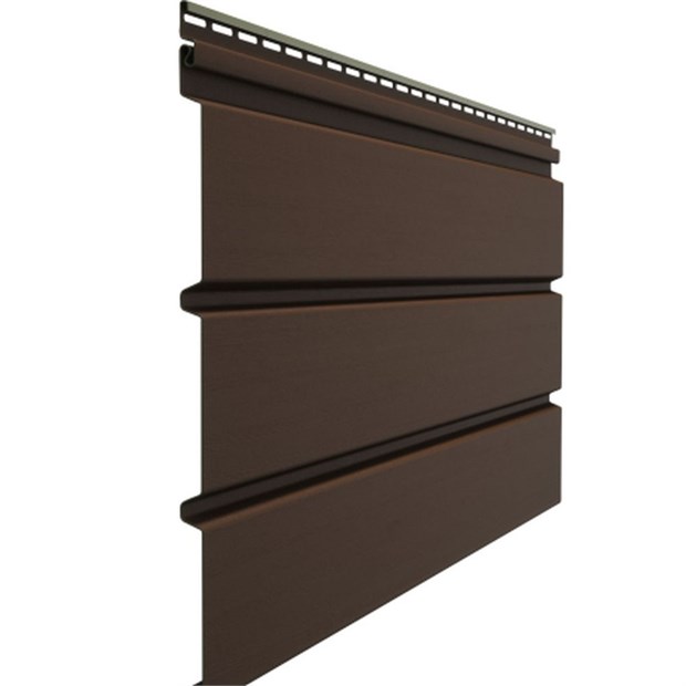 Софит Docke Premium, сплошной 3000×305 каштан 0,92м2/шт (16шт/уп) С6729