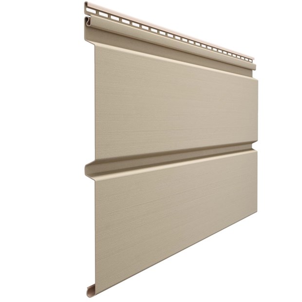 Сайдинг Docke Premium Брус D6S PASTEL 3600×300 мм крем-брюле 1,08 м2 (16шт/уп) С7162