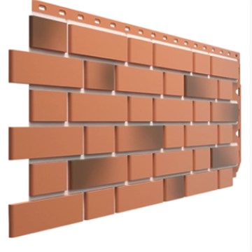 Фасадная панель Docke Premium Flemish 1095*420*17 (Красный жженый) 0,4599м2 (10шт/уп) С6071
