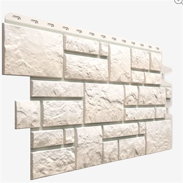 Фасадная панель Docke Premium Burg 946*445*22 Белый 0,420971м2 (10шт/уп) С6007