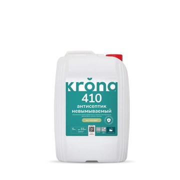 Антисептик невымываемый KRONA фисташковый 410 5 кг С6079
