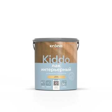 Лак интерьерный сосна 2,5 л Krona Kiddo С8582