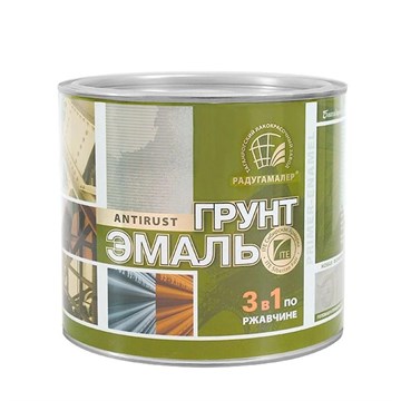 Грунт-эмаль 3в1 графит 1,9 кг Радугамалер Н4203