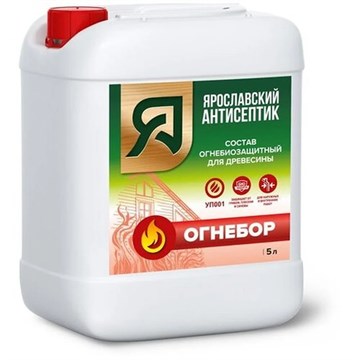 Биоогнезащитный состав "Огнебор"  5л  Яр.антисептик М3916