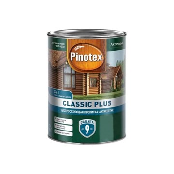 Пропитка Pinotex Classic Plus 3в1 CLR  0,9 л М5029