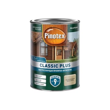 Пропитка Pinotex Classic Plus 3в1 ель натуральная  0,9 л М5041