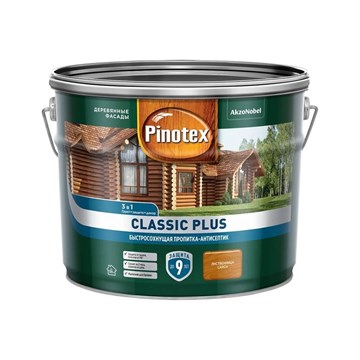 Пропитка Pinotex Classic Plus 3в1 лиственница 9 л М5030