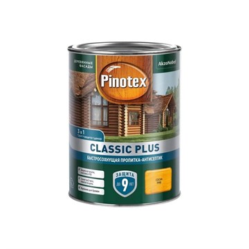 Пропитка Pinotex Classic Plus 3в1 сосна 0,9 л М5044