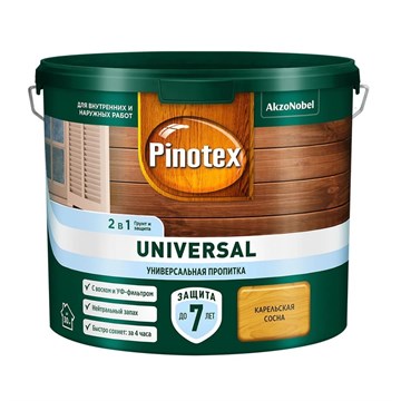 Пропитка Pinotex Universal 2в1 карельская сосна 2,5 л М5061