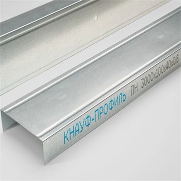 Профиль ПН 100/40/3м, 0,6мм КНАУФ (8/уп,80/блок)(100643) В8234