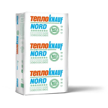 Мин.вата ТеплоKNAUF NORD TS 033 100х600х1250 мм  4,5 кв.м Л0081