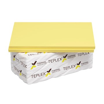 Экструзионный пенополистирол TEPLEX 100х585х1185 мм 2,7729 кв.м С6849
