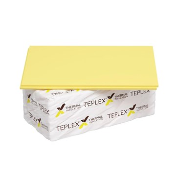 Экструзионный пенополистирол TEPLEX 30х585х1185 мм 9,01 кв.м 0,2704 куб.м С6338