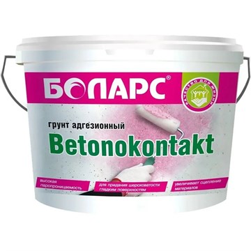 Грунт БОЛАРС Бетоноконтакт фр. 0,3 мм,10 кг А8258