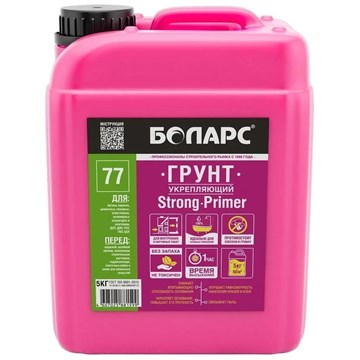 Грунт БОЛАРС укрепляющий Strong Primer  5 кг А3514