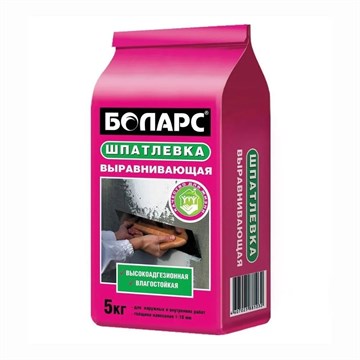 Шпатлевка БОЛАРС ВЫРАВНИВАЮЩАЯ белая 5 кг А3511