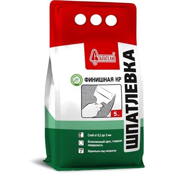 Шпатлевка финишная полимерная КР 5кг Старатели (5шт/уп; 150/подд) Д3213