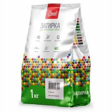 Затирка 033 графит 1кг Старатели (10шт/упак) Д3237