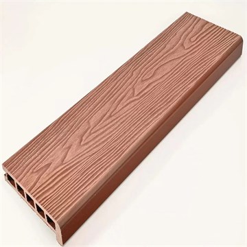 Финишная доска 3D тиснение 150x24 мм, махагон 3 м Т1359