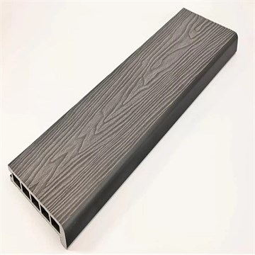 Финишная доска 3D тиснение 150x24 мм, графит 4 м С6816