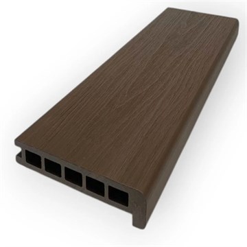 Финишная доска Ко-экструзия 3D 165x24 мм, коричневый 4 м С7392